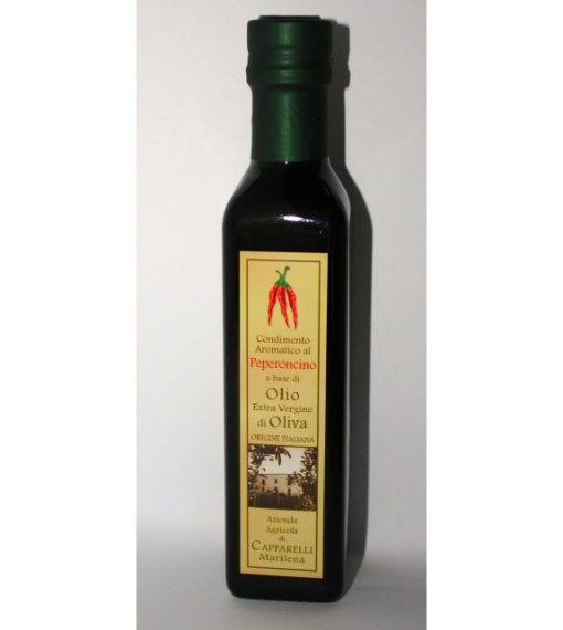 Olio di Oliva Extravergine Aromatizzato al Peperoncino